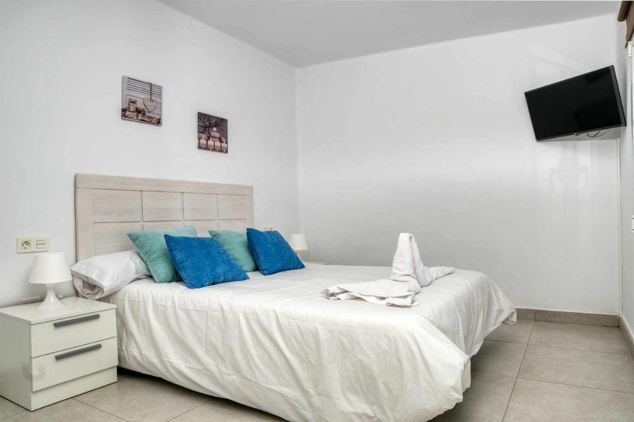 Luminosa Vivienda Vacacional Con Vista A La Piscina Costa Teguise Exteriör bild